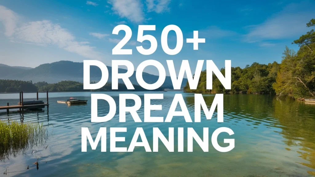 Drown Dream Meaning