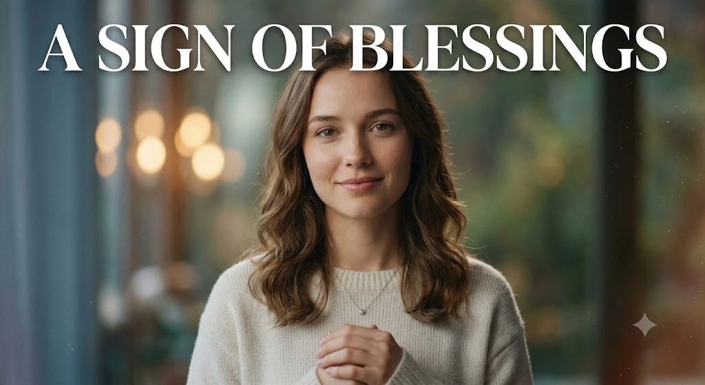 A Sign of Blessings