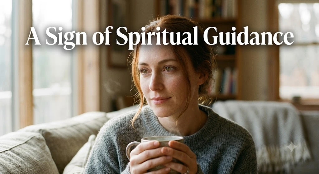 A Sign of Spiritual Guidance