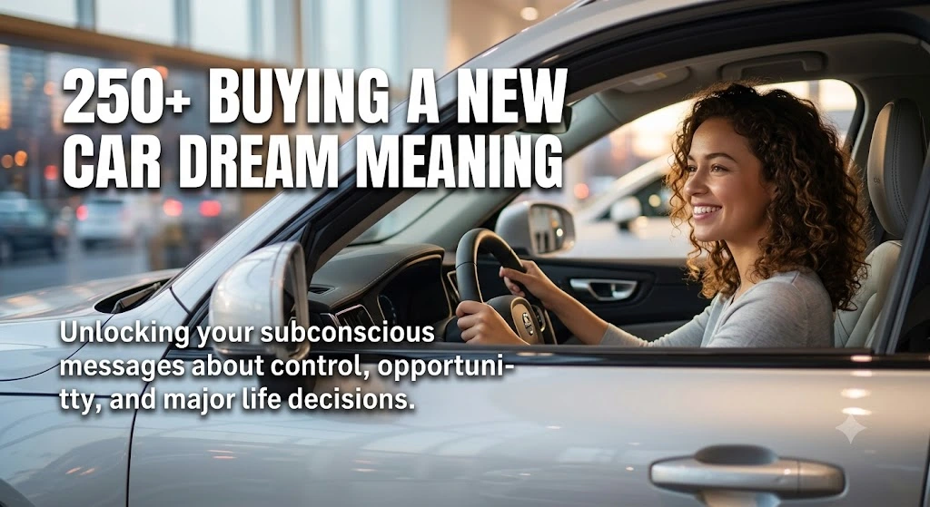 Buying a New Car Dream Meaning: