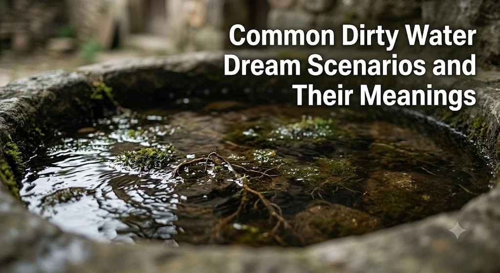 Common Dirty Water Dream Scenarios and Their Meanings