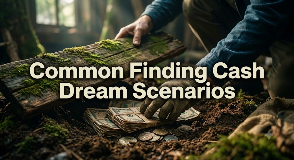 Common Finding Cash Dream Scenarios