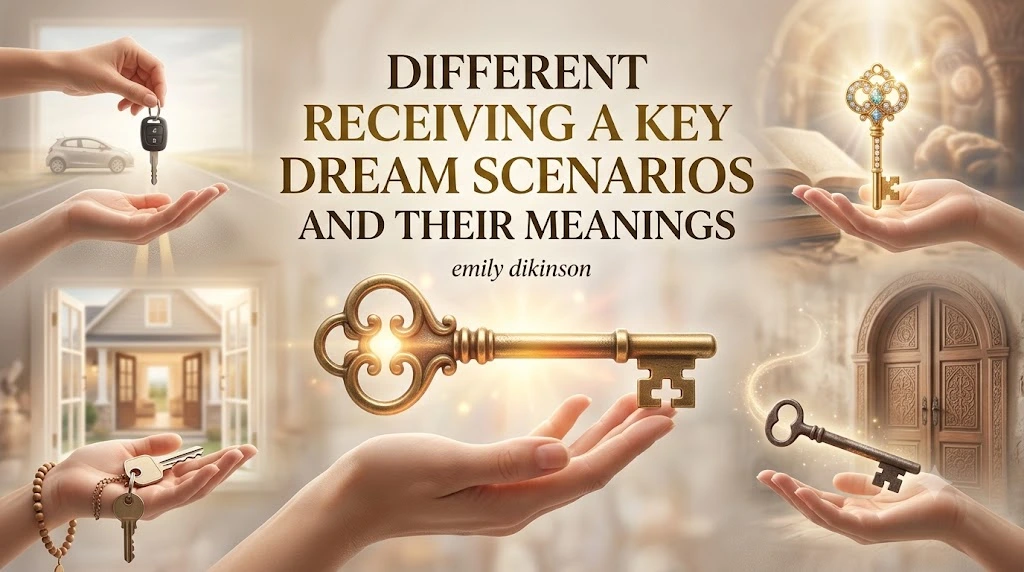 Different Receiving a Key Dream Scenarios and Their Meanings