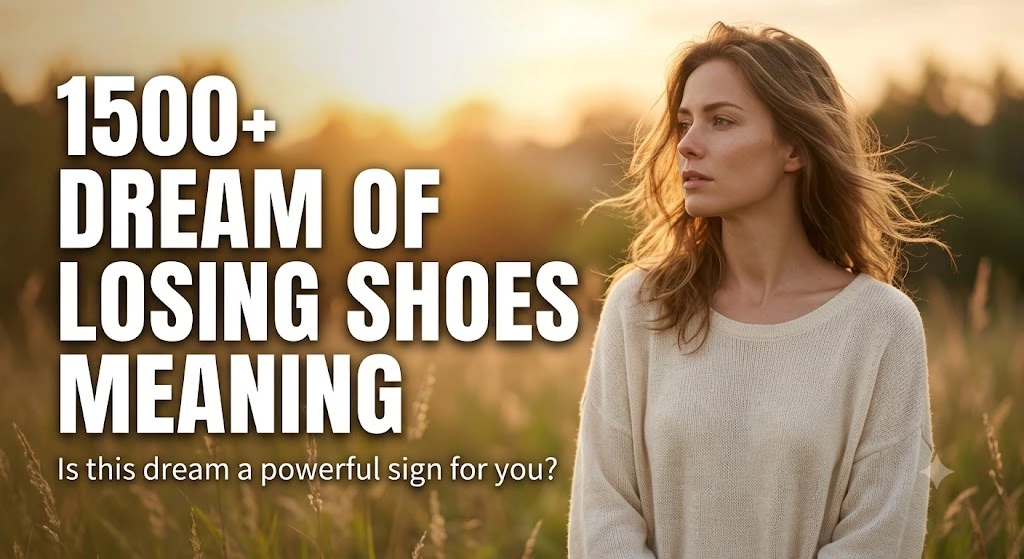Dream of Losing Shoes Meaning