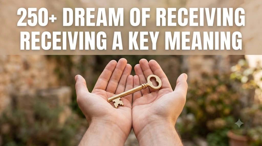 Dream of Receiving a Key Meaning