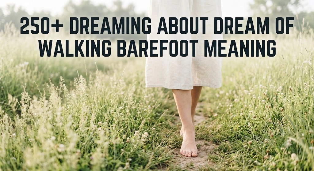 Dream of Walking Barefoot Meaning