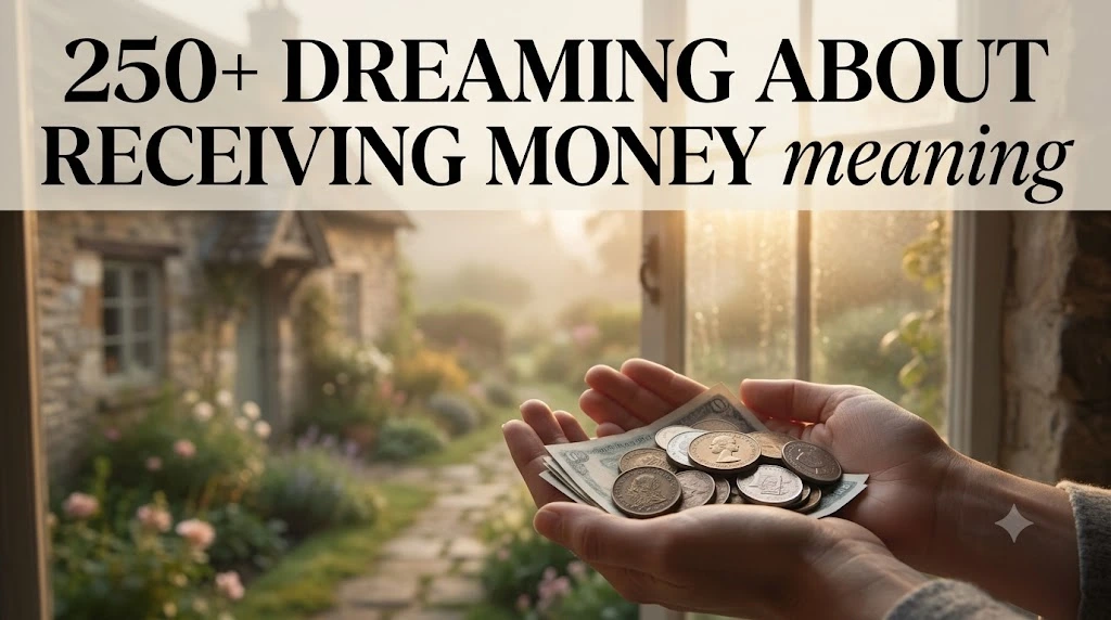 Dreaming About Receiving Money meaning
