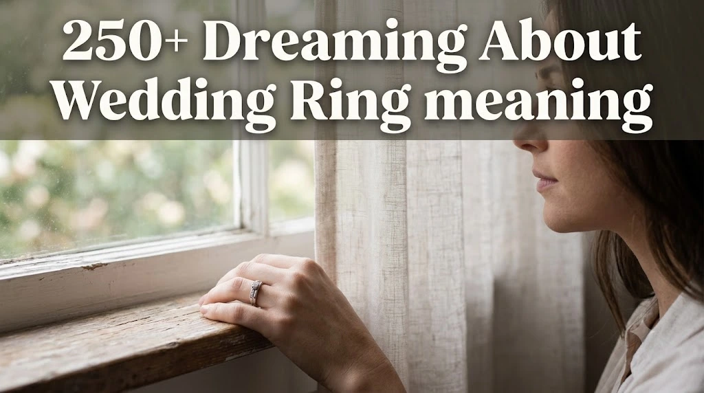 Dreaming About Wedding Ring meaning