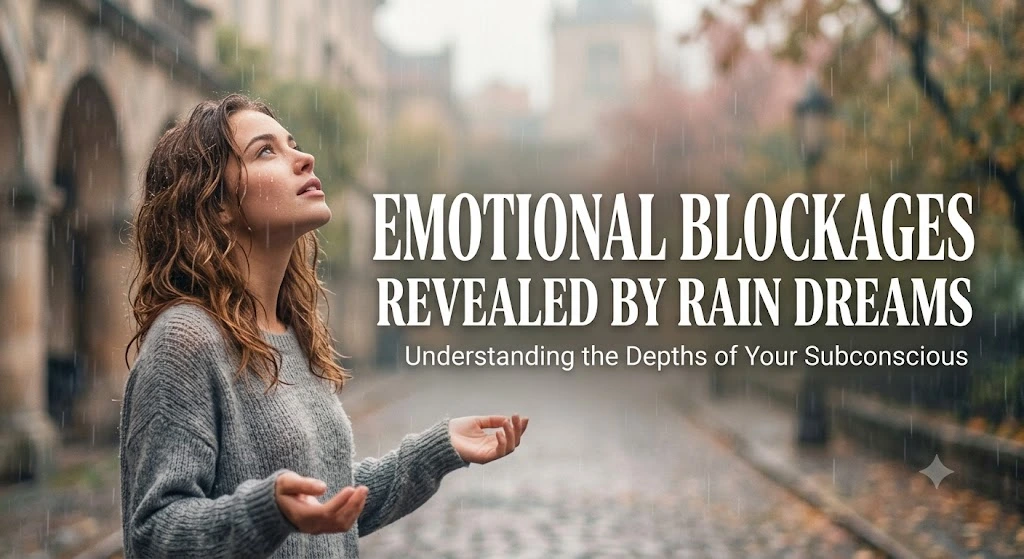 Emotional Blockages Revealed by Rain Dreams
