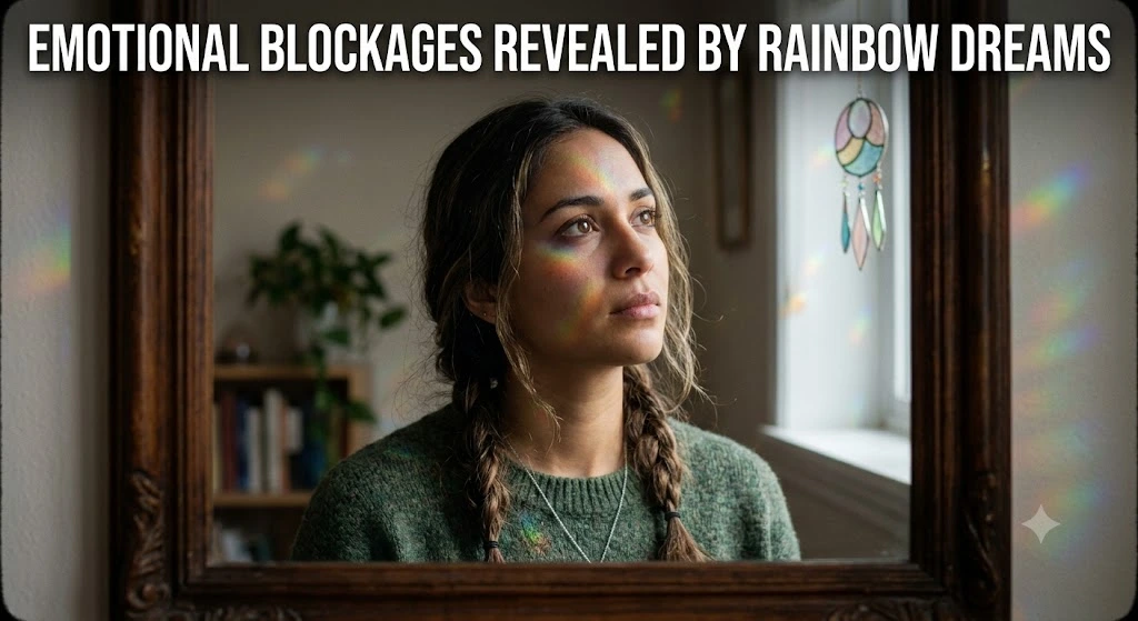 Emotional Blockages Revealed by Rainbow Dreams