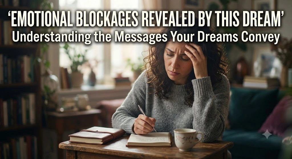 Emotional Blockages Revealed by This Dream