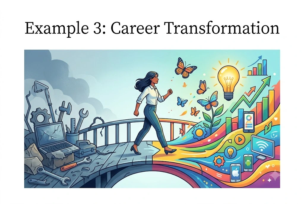 Example Career Transformation