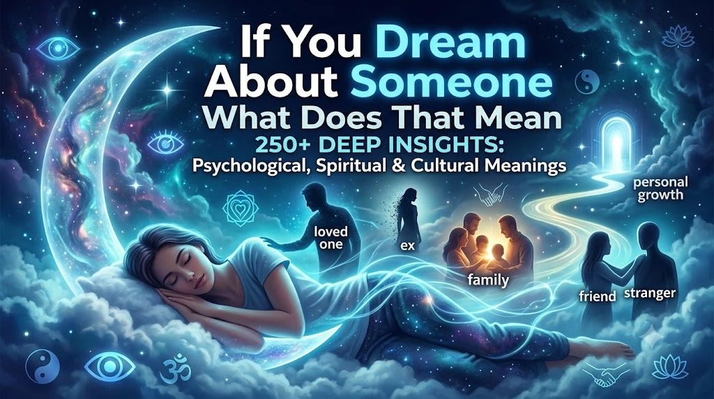 If You Dream About Someone What Does That Mean