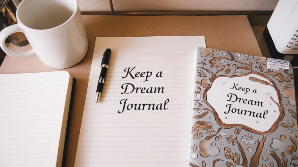 Keep a Dream Journal