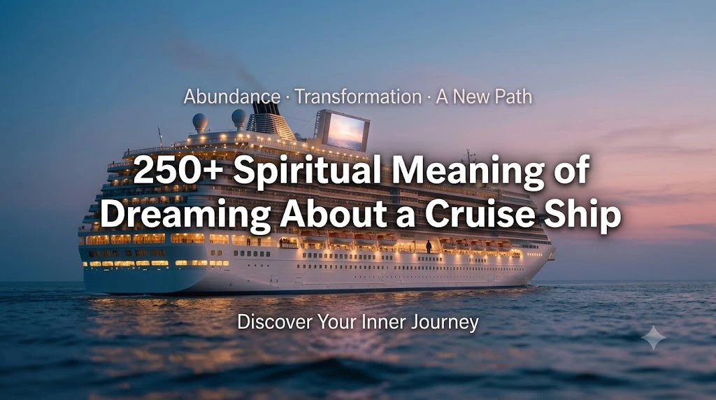 Spiritual Meaning of Dreaming About a Cruise Ship