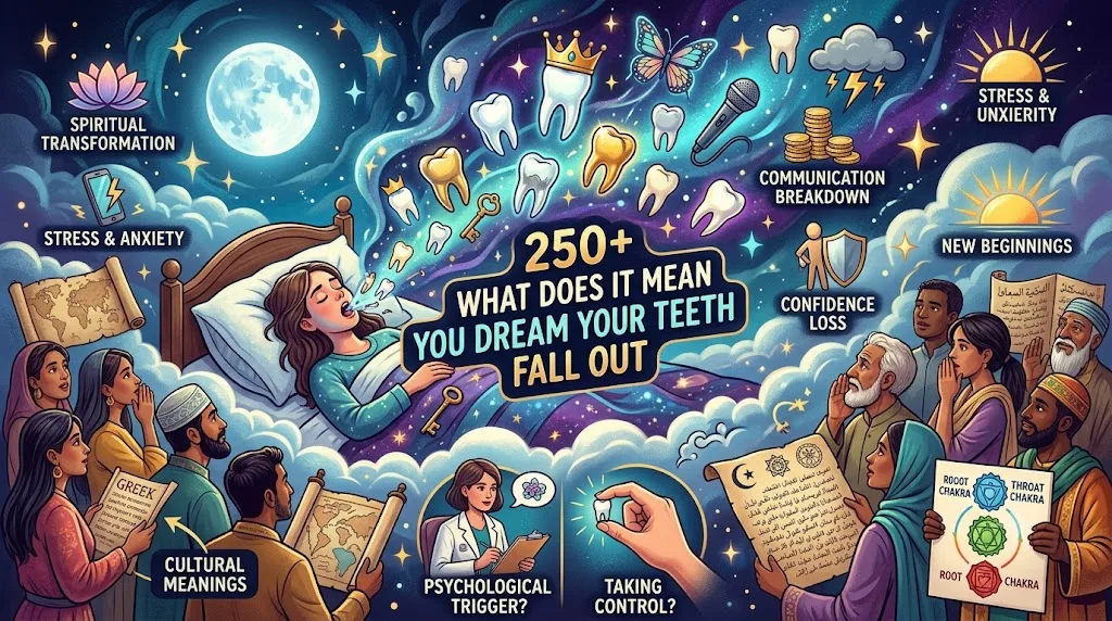 What Does It Mean You Dream Your Teeth Fall Out