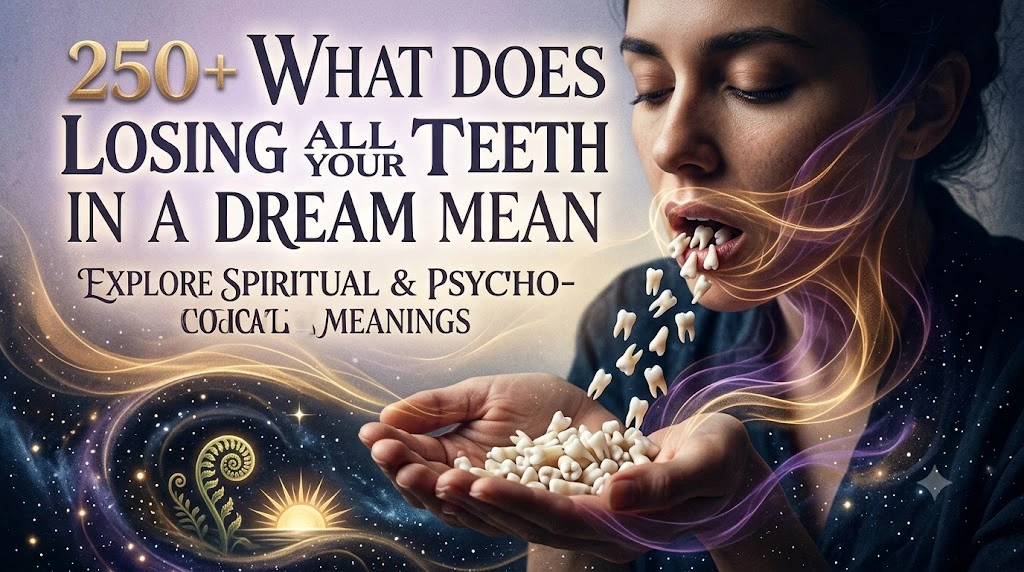 What Does Losing All Your Teeth in a Dream Mean