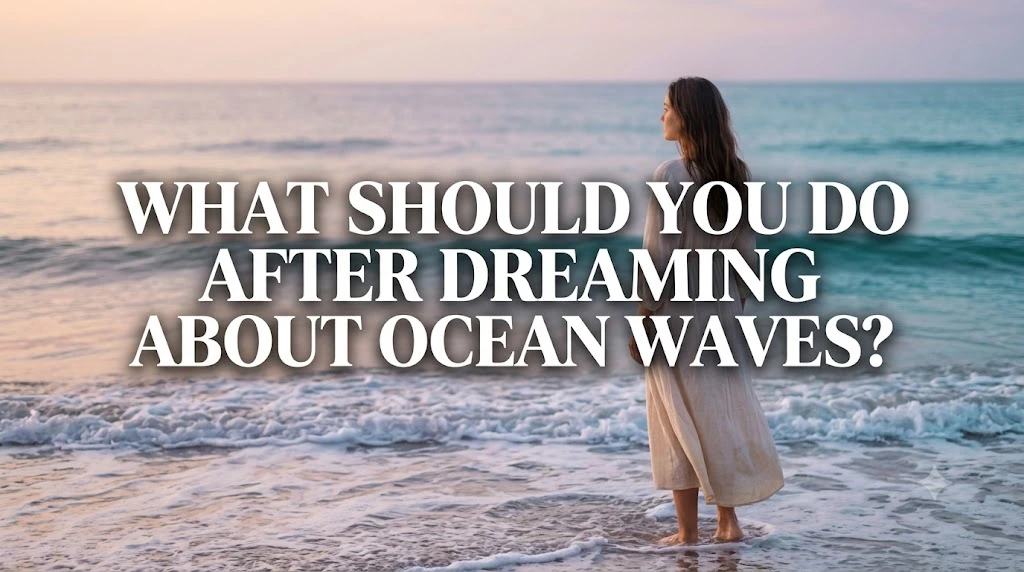 What Should You Do After Dreaming About Ocean Waves?