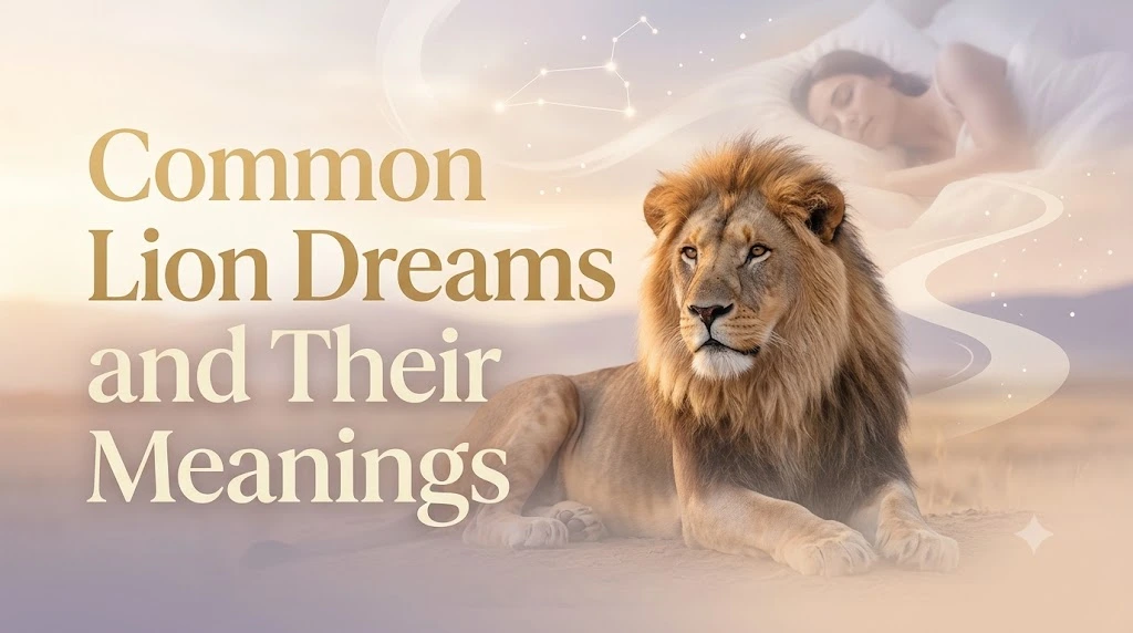Common Lion Dreams and Their Meanings