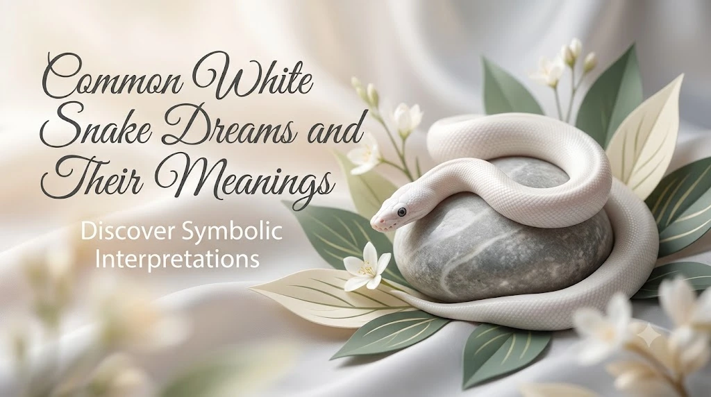 Common White Snake Dreams and Their Meanings
