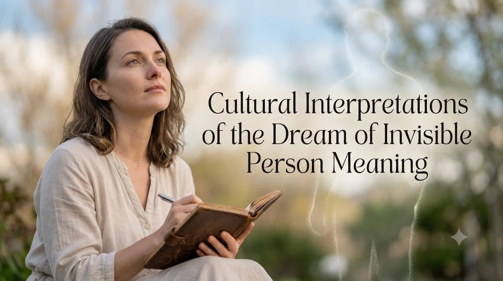 Cultural Interpretations of the Dream of Invisible Person Meaning