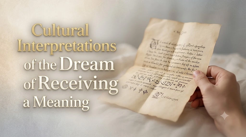 Cultural Interpretations of the Dream of Receiving a Letter Meaning