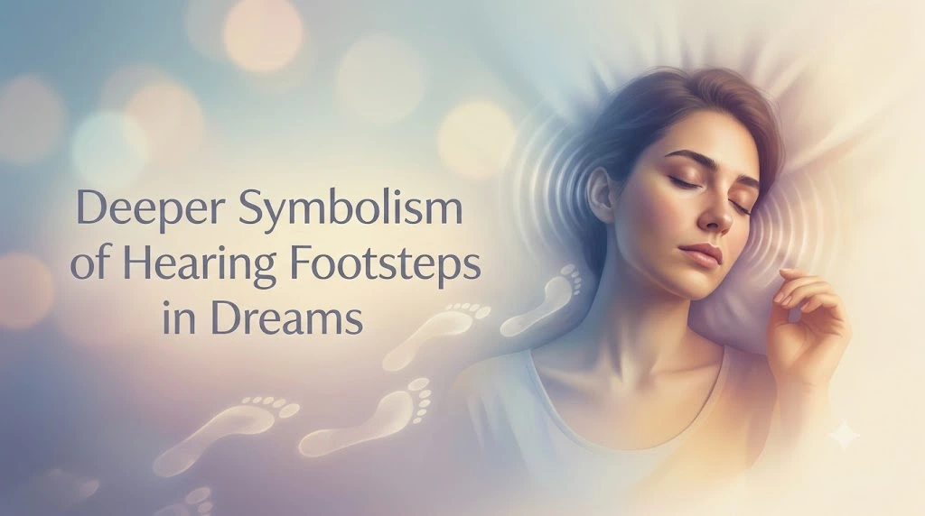 Deeper Symbolism of Hearing Footsteps in Dreams