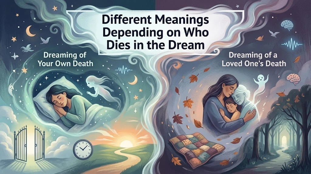 Different Meanings Depending on Who Dies in the Dream