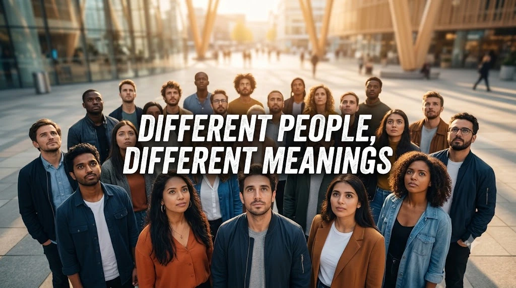Different People, Different Meanings