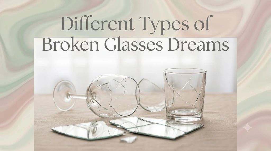 Different Types of Broken Glasses Dreams