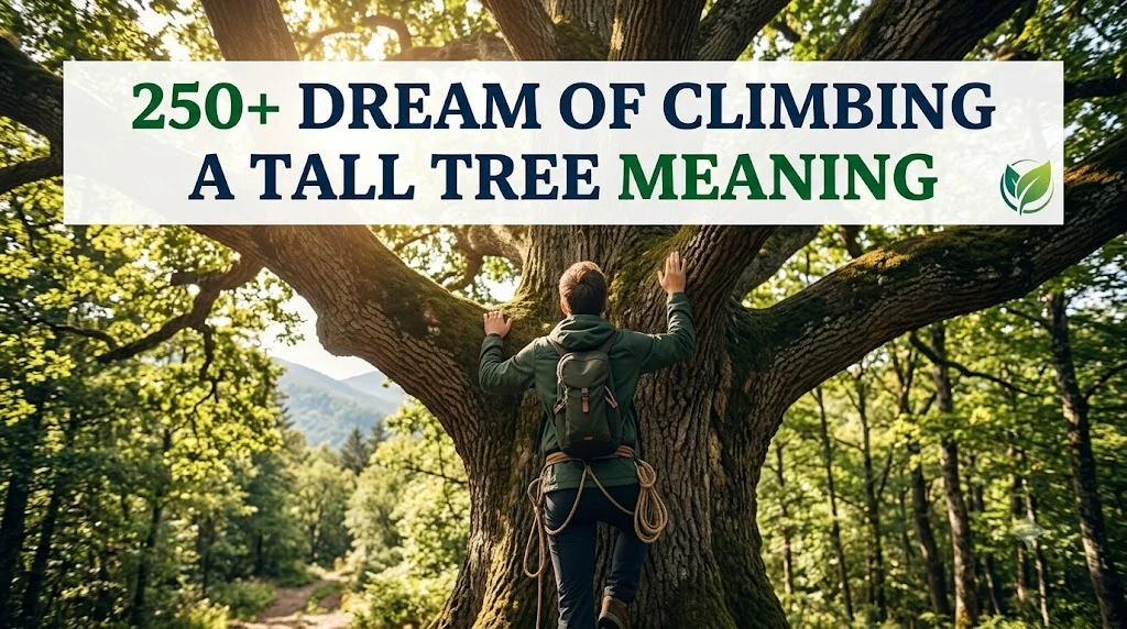 250+ Dream of Climbing a Tall Tree Meaning