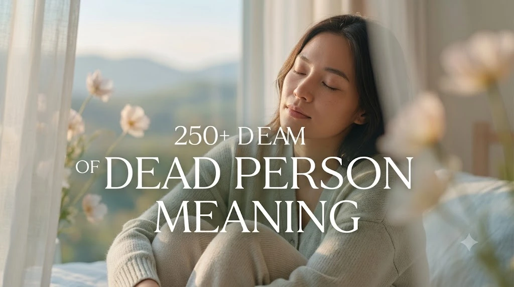 Dream of Dead Person Meaning