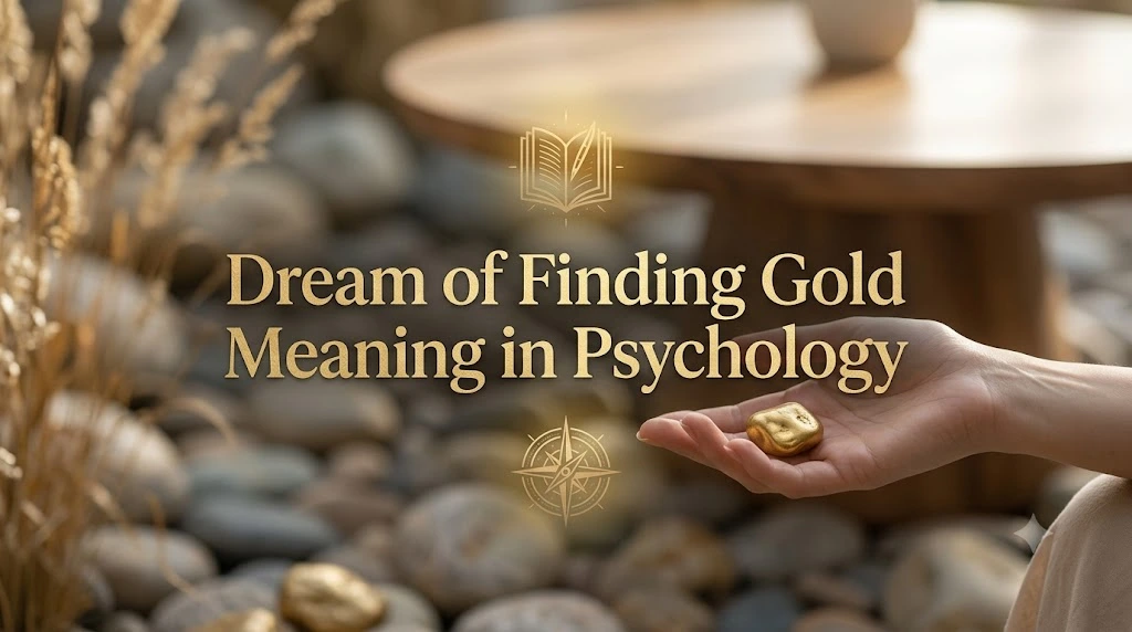 Dream of Finding Gold Meaning in Psychology