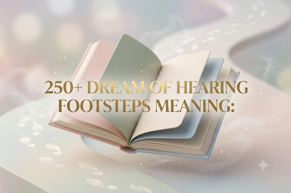 Dream of Hearing Footsteps Meaning
