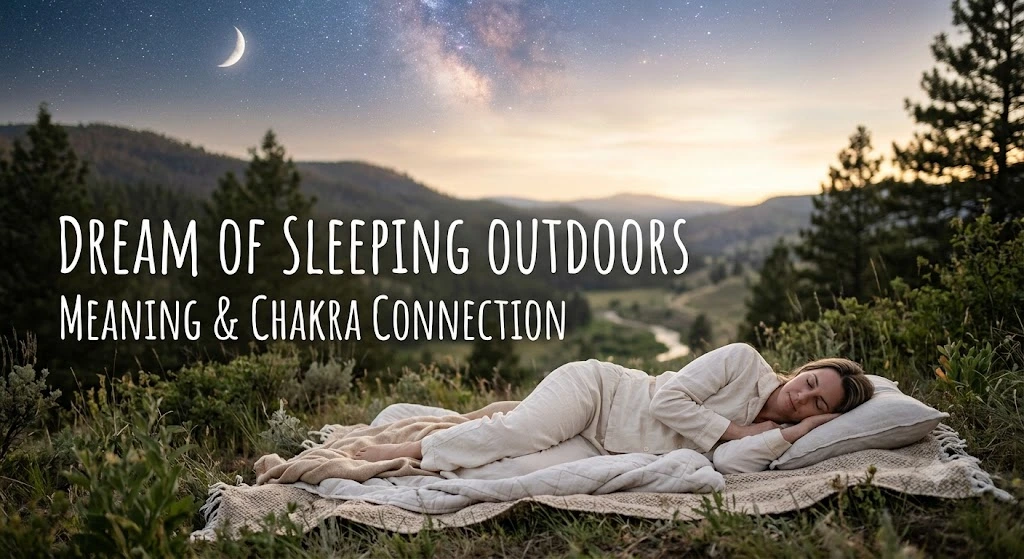 Dream of Sleeping Outdoors Meaning and Chakra Connection