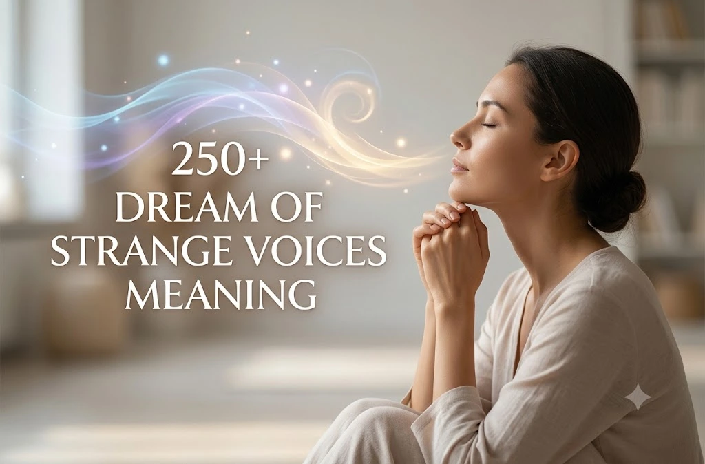 Dream of Strange Voices Meaning