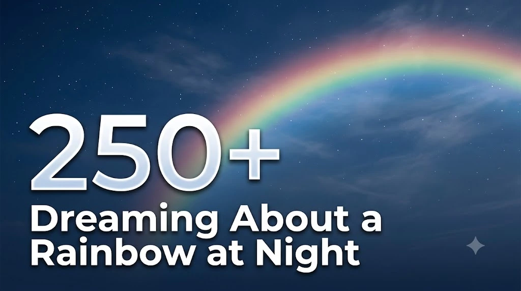 Dreaming About a Rainbow at Night