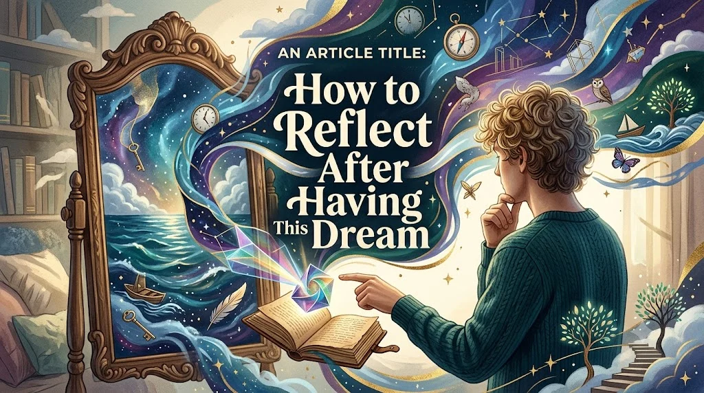 How to Reflect After Having This Dream