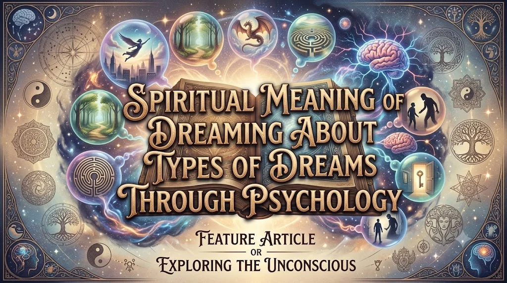 Spiritual Meaning of Dreaming About Types of Dreams Through Psychology
