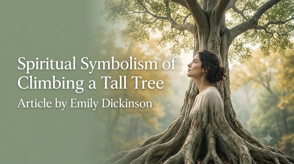 Spiritual Symbolism of Climbing a Tall Tree