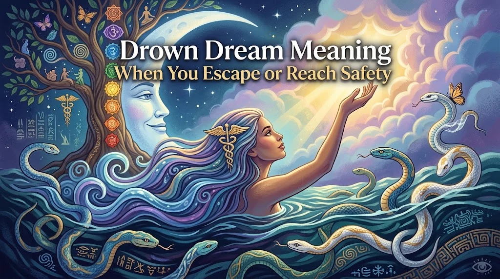 Drown Dream Meaning When You Escape or Reach Safety