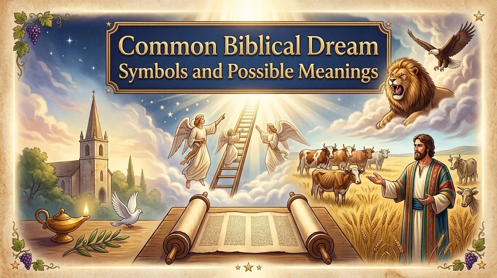Common Biblical Dream Symbols and Possible Meanings