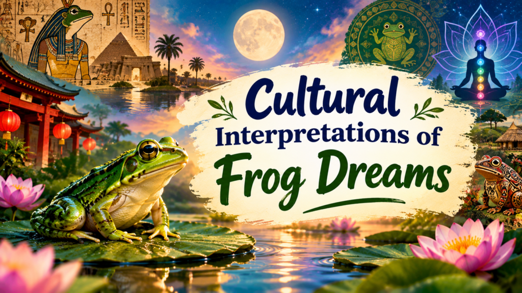 Cultural Interpretations of Frog Dreams