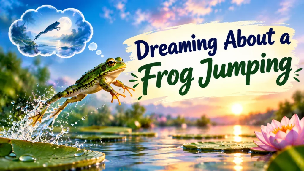 Dreaming About a Frog Jumping